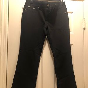 ♥️ Sale !INC Beautiful Black pants with flare. New with tags. Size 4